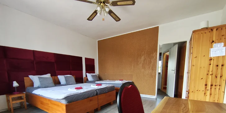 Pohoda u Novomlýnské nádrže: rodinný penzion, možnost půjčení kol i aquapark se slevou