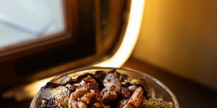 3chodové degustační menu pro dva v restauraci Lehká hlava v srdci Prahy