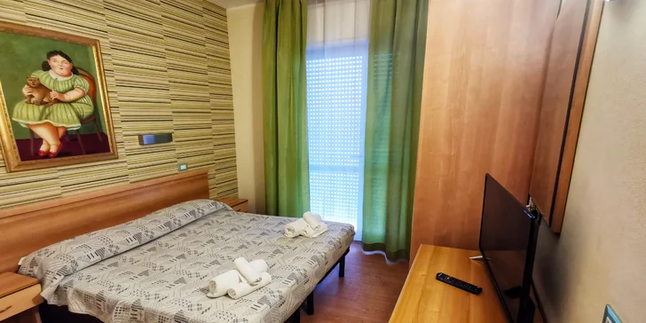 Jaderská riviéra poblíž Rimini: 3* hotel blízko pláže, plná či polopenze, venkovní bazén