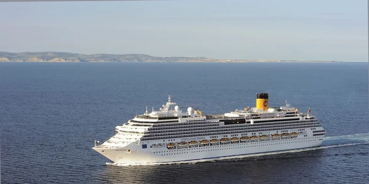 Plavba po Středomoří s českým delegátem: 4 noci na lodi, strava, přímý let