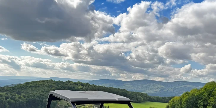 Adrenalinová jízda: půjčení buggy na 2-6 hodin i vč. degustačního menu