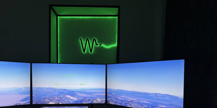 Nebeský zážitek v simulátoru stíhačky F-35: let na 30 až 90 minut pro 1 i 2 osoby