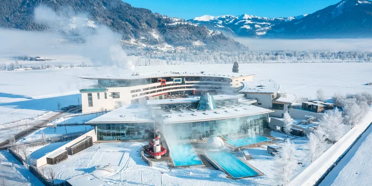 Dovolená v Kaprunu: moderní 4* hotel s polopenzí a bohatým saunovým a vodním světem