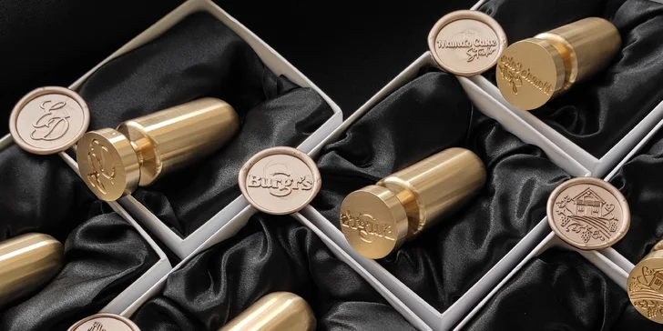 Kurz pečetění pro 1 až 3 osoby: různé techniky a barvy vosků, odnesete si pečetě i visačky či dopisní papír