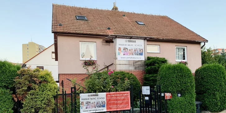 Zábava pro nejmenší: hudební kurzy pro děti od 4 měsíců do 4 let, 1 nebo 3 lekce