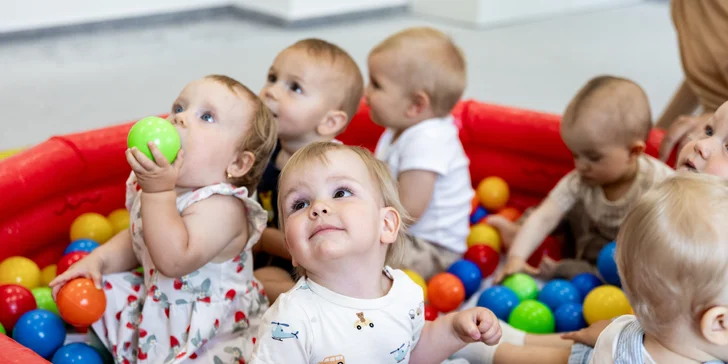 Zábava pro nejmenší: hudební kurzy pro děti od 4 měsíců do 4 let, 1 nebo 3 lekce