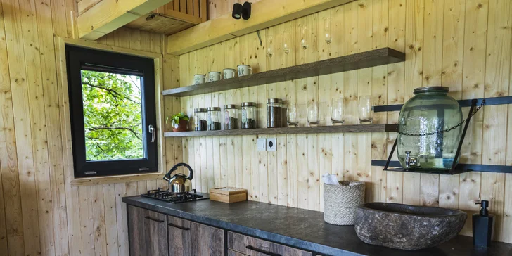 Pobyt v domečku v korunách stromů v srdci oravské přírody pro 2 až 4 osoby