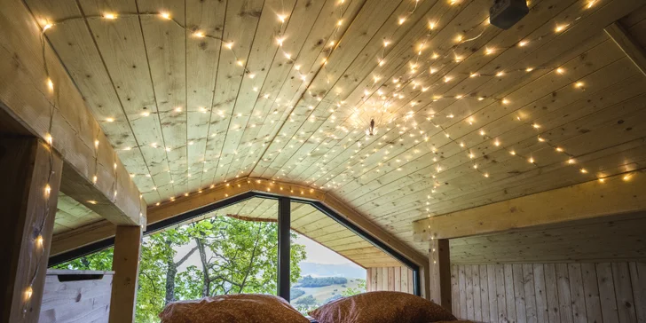 Pobyt v domečku v korunách stromů v srdci oravské přírody pro 2 až 4 osoby