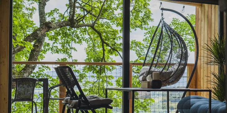 Pobyt v domečku v korunách stromů v srdci oravské přírody pro 2 až 4 osoby