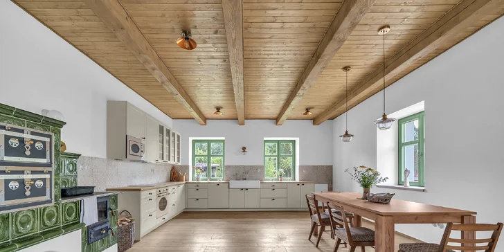 Útulné apartmány v chalupě ve Žďárských vrších s možností sauny