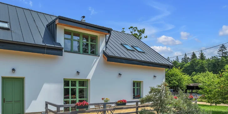 Útulné apartmány v chalupě ve Žďárských vrších s možností sauny