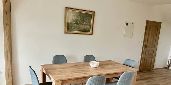 Útulné apartmány v chalupě ve Žďárských vrších s možností sauny