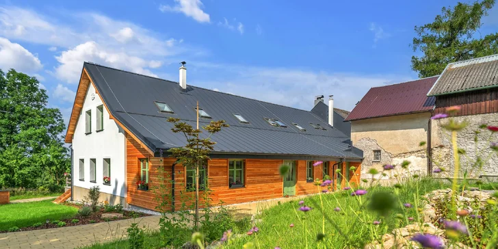 Útulné apartmány v chalupě ve Žďárských vrších s možností sauny
