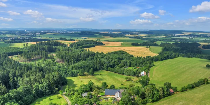 Útulné apartmány v chalupě ve Žďárských vrších s možností sauny