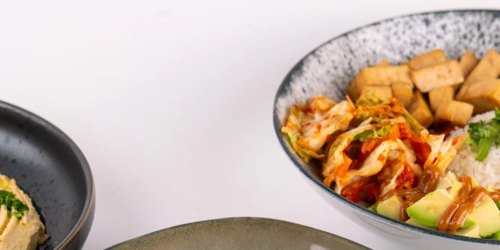 Degustační vegetariánské menu pro dva v srdci Prahy: předkrm, hlavní chod i dezert