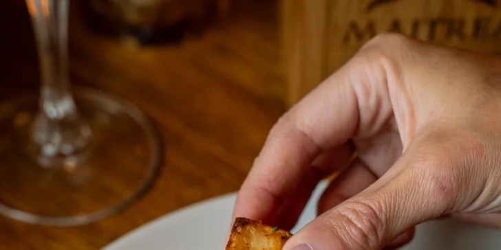 Degustační vegetariánské menu pro dva v srdci Prahy: předkrm, hlavní chod i dezert