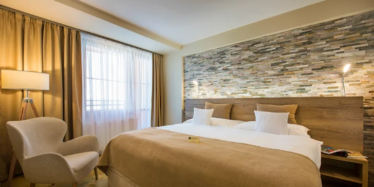 Exkluzivní pobyt v Grand Hotelu Bellevue: wellness s bazénem, polopenze i pokoje s atraktivním designem