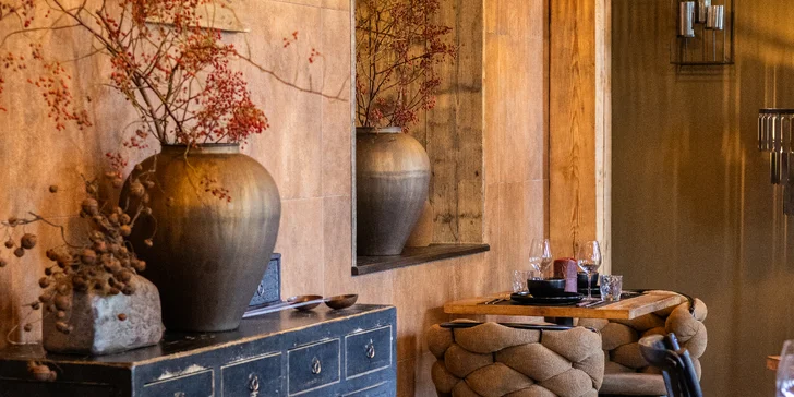 Zimní degustační smoukované menu o 5 chodech a s drinkem na závěr pro 2 osoby