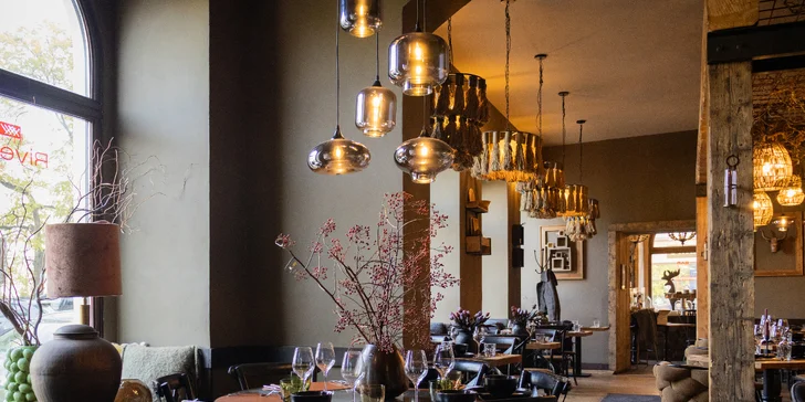 Zimní degustační smoukované menu o 5 chodech a s drinkem na závěr pro 2 osoby