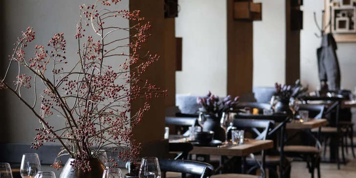 Zimní degustační smoukované menu o 5 chodech a s drinkem na závěr pro 2 osoby