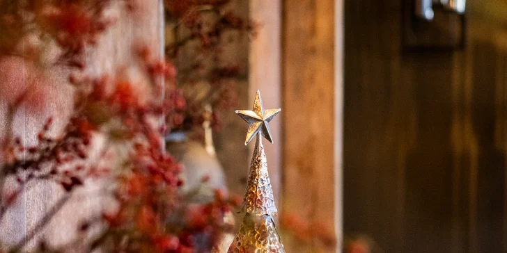 Zimní degustační smoukované menu o 5 chodech a s drinkem na závěr pro 2 osoby