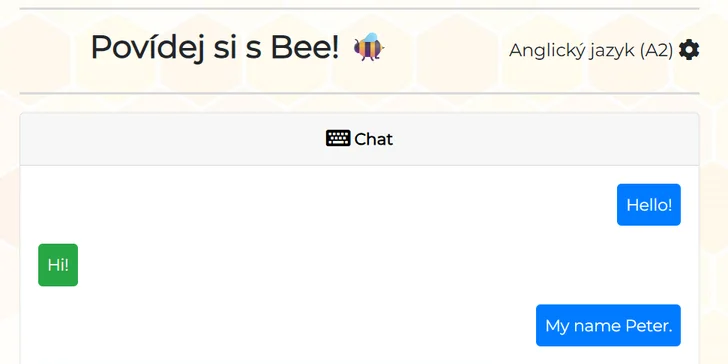 Cizí jazyky s aplikací LangBee: kurzy nebo AI konverzace + učení slovíček