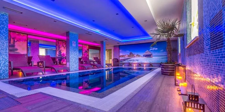 Sluneční jezera: 4* hotel s polopenzí a wellness i celodenním vstupem do aquaparku