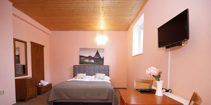 Za romantikou a relaxem: pobyt v resortu Vigvam s polopenzí, wellness i vinnou degustací