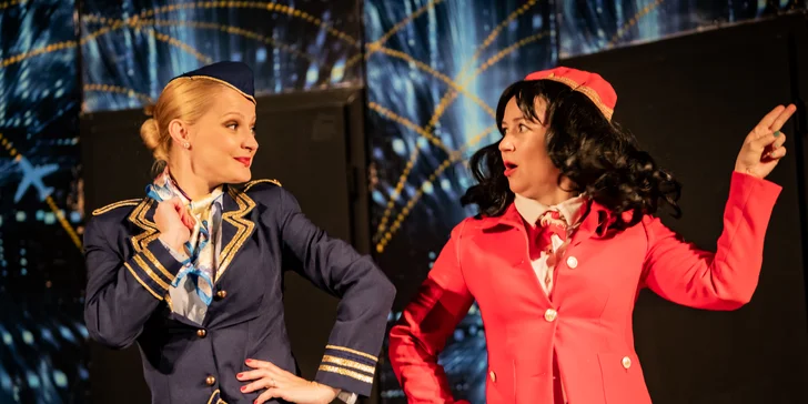 Vstupenka na adventní představení Boeing - Boeing aneb Tři letušky v Paříži