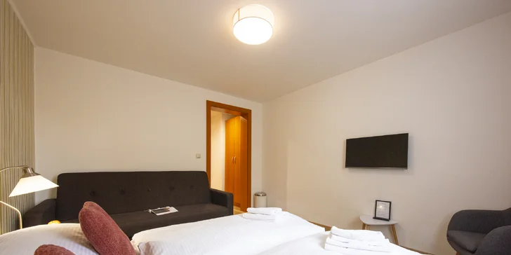 Penzion na úpatí Tater s polopenzí a vstupem do wellness