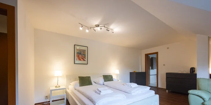 Penzion na úpatí Tater s polopenzí a vstupem do wellness