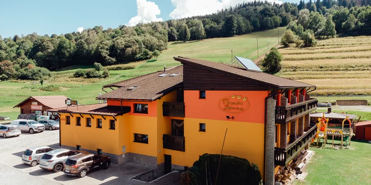 Pobyt v rodinném penzionu na Kysucích s wellness a polopenzí