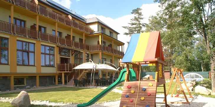 Pobyt pod Gerlachovským štítem s polopenzí a privátním wellness
