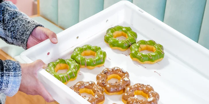 První mocchi donuty v Praze a k nim matcha drink pro 1 nebo 2 osoby