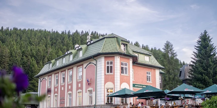 Pobyt v Peci pod Sněžkou: strava, privátní vstup do sauny a welcome drink