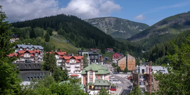 Pobyt v Peci pod Sněžkou: strava, privátní vstup do sauny a welcome drink