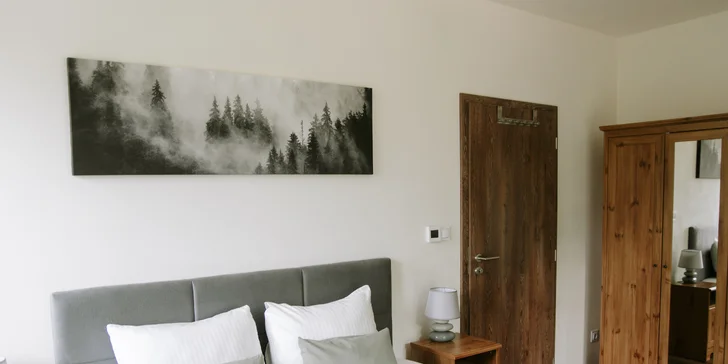 Apartmán v Jeseníkách: vlastní vířivka, masážní křeslo i možnost luxusní snídaně