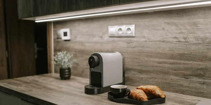 Apartmán v Jeseníkách: vlastní vířivka, masážní křeslo i možnost luxusní snídaně