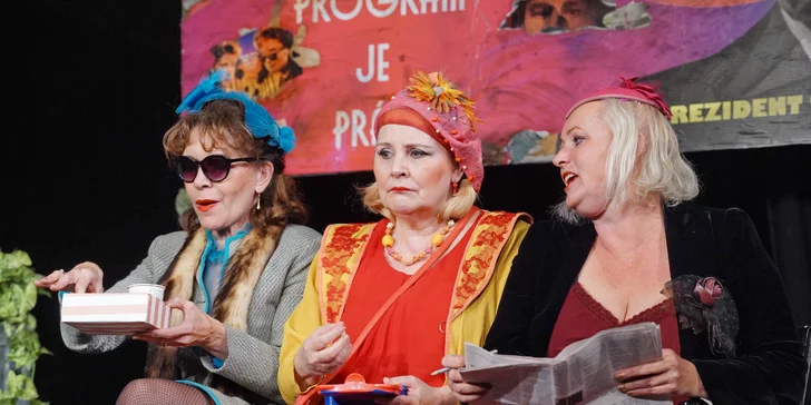 Vstupenka na představení Nejstarší řemeslo ve Strašnickém divadle