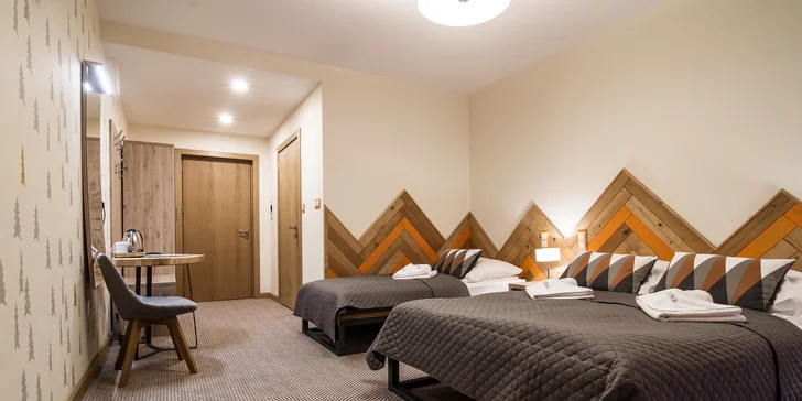 Pobyt v polských Tatrách: snídaně nebo polopenze, vstup do aquaparku Terma Bania