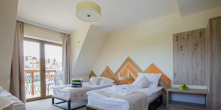 Pobyt v polských Tatrách: snídaně nebo polopenze, vstup do aquaparku Terma Bania