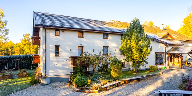 Penzion na úpatí Tater s polopenzí a vstupem do wellness