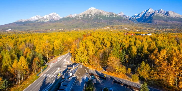 Penzion na úpatí Tater s polopenzí a vstupem do wellness