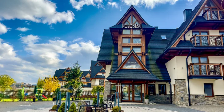 Pobyt v polských Tatrách: snídaně nebo polopenze, vstup do aquaparku Terma Bania