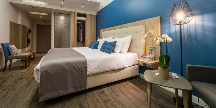 Pobyt v elegantním a moderním hotelu v centru Budapešti se snídaní a infrasaunou