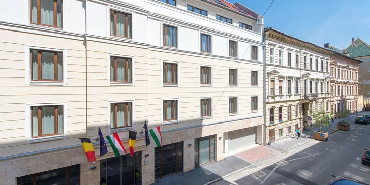 Pobyt v elegantním a moderním hotelu v centru Budapešti se snídaní a infrasaunou