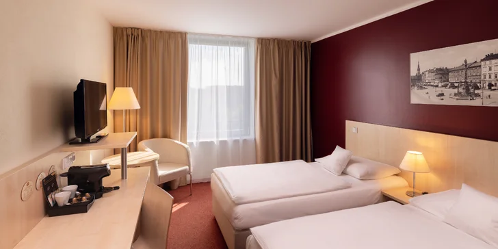 4* pobyt v Olomouci se snídaní pro jednotlivce, páry i rodinu