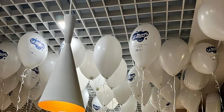 Otevřené vouchery v hodnotě 200-600 Kč na dobroty i nápoje z Le Bistro