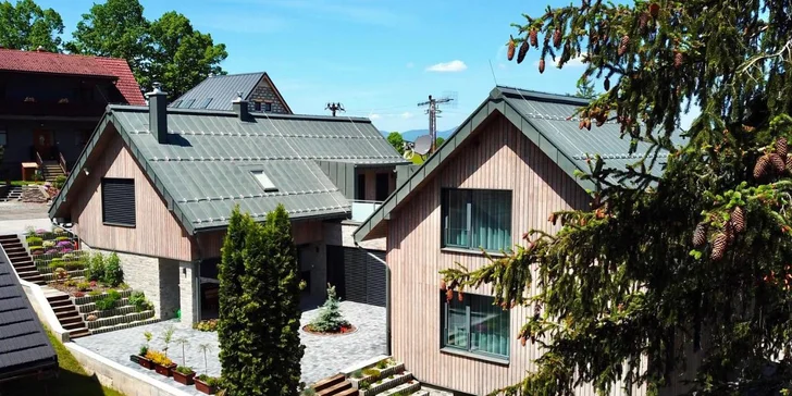 Pobyt v moderních apartmánech v Nízkých Tatrách se vstupem do wellness