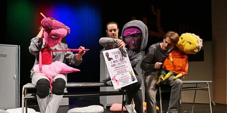 Vstupenka na představení pro rodiče s dětmi: Mami, tati, co je sex?